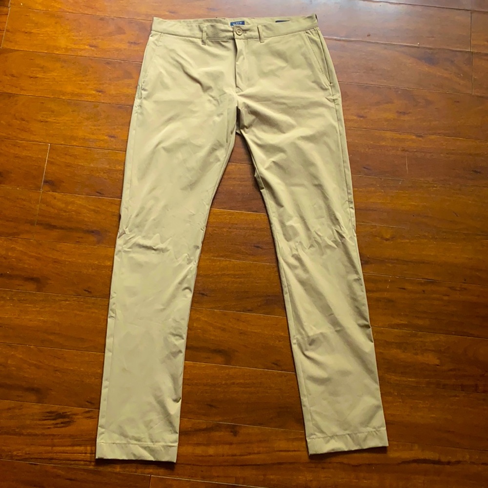 J. Crew Khaki Pants, Slim Flex, Men 32”/34”